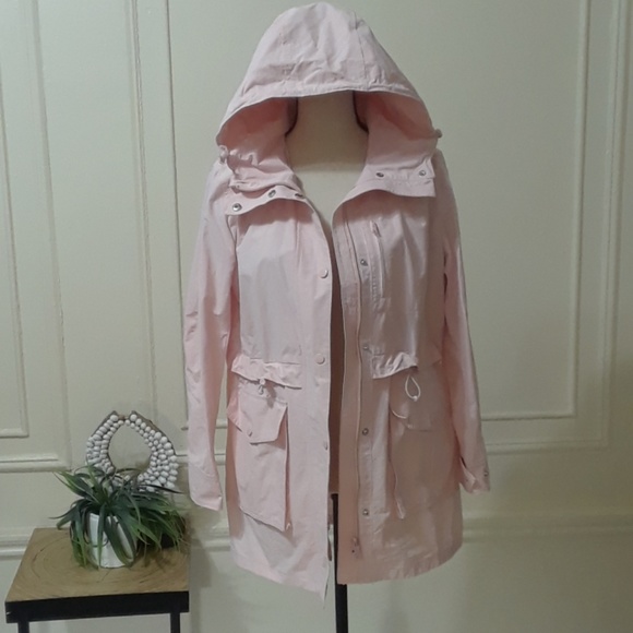 j crew womens raincoat